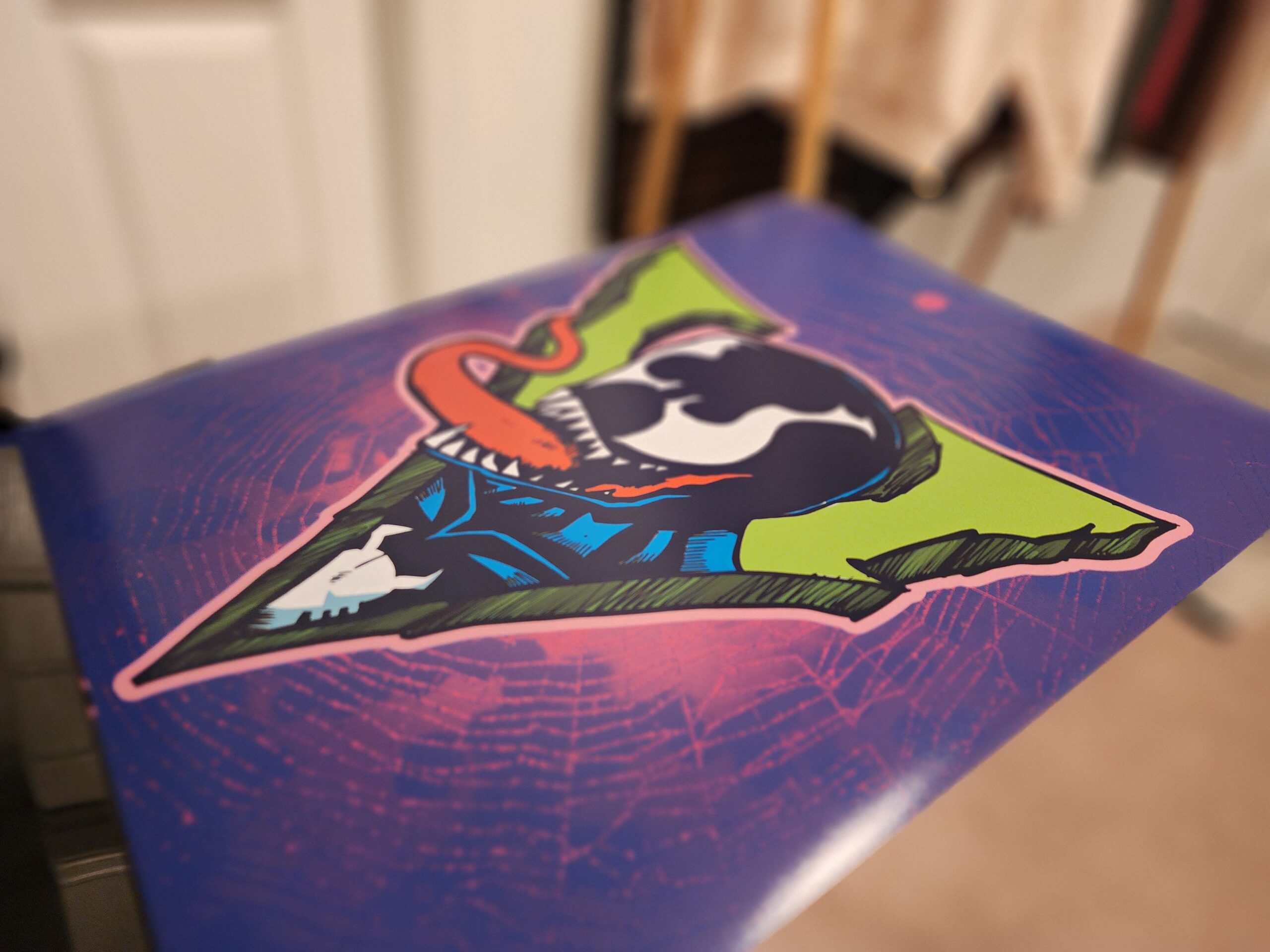 Custom vintage venom artwork print by Brew Press